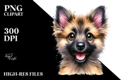 Cute Baby Malinois PNG Product Image 2