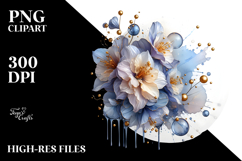 Abstract Material Delphinium PNG Product Image 2