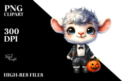 Cute Baby Lamb for Halloween Product Image 2
