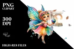 Colorful Baby Fairy in Dance Hall Product Image 1