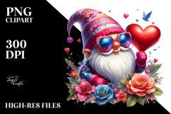 Valentines Gnome PNG Product Image 2