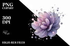 Glossy Violet Made of Transparent PNG Product Image 1