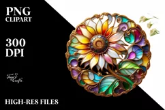 Watercolor Luxury Flower Splash Clipart Product Image 1