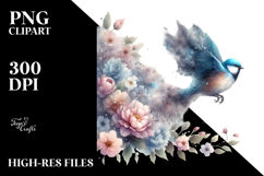 Bird with Cloud of Dust, Transparent PNG Product Image 2