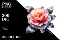 Shiny Camellia Watercolor Product Image 3