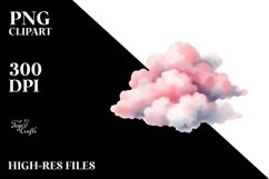 Pinkish Cloud PNG Product Image 2