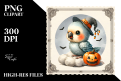 Cute Baby Parrot for Halloween PNG Product Image 2