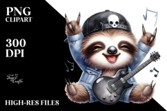 Cute Baby Sloth PNG Product Image 2