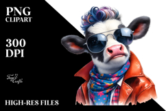 Model Baby Cow, Funny PNG Product Image 2