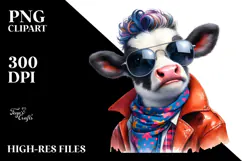 Model Baby Cow, Funny PNG Product Image 2
