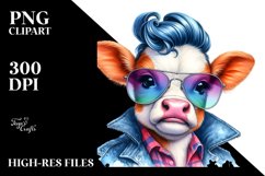 Model Baby Cow, Funny PNG Product Image 1