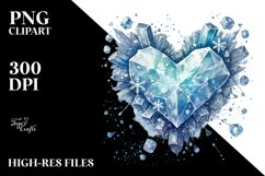 Ice Heart PNG Product Image 2