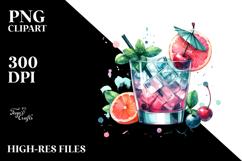 Creative Cocktail PNG Product Image 2
