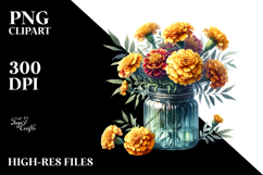 Colorful Rainbow Jar Clipart Product Image 2