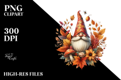 Autumn Gnome PNG Product Image 2