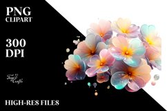 Pastel Shiny Primrose | Sublimation | Clipart Product Image 1