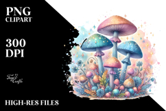 Shiny Magical Mushroom, Transparent PNG Product Image 2
