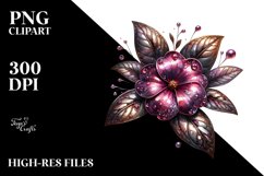 colorful Glossy Impatiens Shiny Material Product Image 1