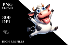 Funny Cow Jumping Product Image 2