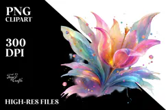 Vibrant Pastel Tulip, Transparent PNG Product Image 2