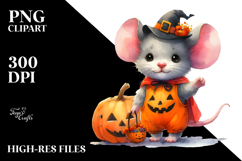 Cute Baby Mouse Halloween Clipart Product Image 2