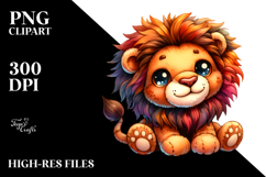 Vibrant Watercolor Colorful Brownish Manually Sewed Plush Product Image 2