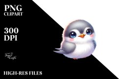 Colorful Smiling Baby Arctic Tern | Clipart Product Image 3