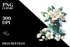 Colorful Rainbow Jar Clipart Product Image 2