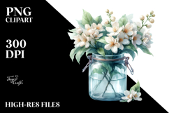 Colorful Rainbow Jar Clipart Product Image 2