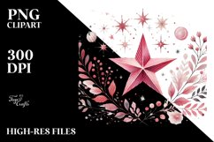 Pinkish Star PNG Product Image 2