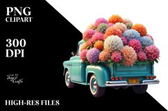 Flowers Trunk Clipart |T-shirt, Mug PNG Product Image 8