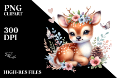 Energetic Baby Deer, Transparent PNG Product Image 2