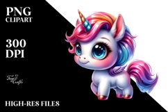 Vibrant Unicorn PNG Product Image 2