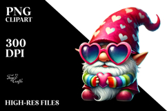 Valentines Gnome PNG Product Image 2