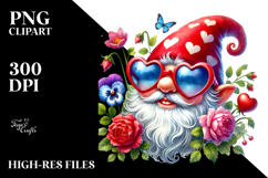 Valentines Gnome PNG Product Image 2