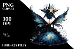 Gothic Fairy Star PNG Product Image 2