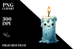 Candle Design, Artistic PNG Product Image 2