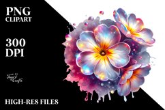 Abstract Glossy Primrose Clipart Product Image 1