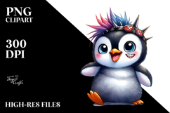 Cute Baby Penguin PNG Product Image 2