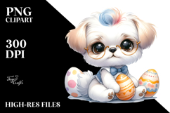 Expressive Maltese Holding Basket PNG Product Image 2