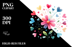 Cute Boho Flower PNG Product Image 2