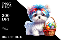 Vibrant Monkey with Flowers PNG Product Image 2