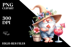Whimsical Watercolor Gnome Title Product Image 2