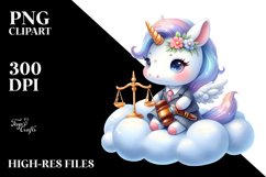 Cute Baby Unicorn, Lawyer | Clipart Product Image 1