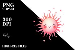 Smiling Sun PNG Product Image 2