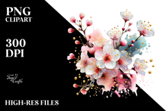Cherry Blossom Material PNG Product Image 2