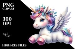 Baby Unicorn Sculpting | Clipart Product Image 1