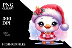 Extremely Expressive Baby Flamingo PNG Product Image 3