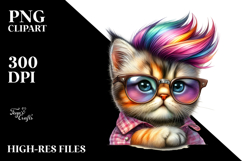 Cute Baby Cat Posing PNG Product Image 2