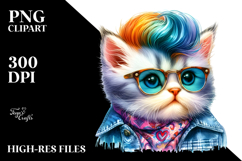 Cute Baby Cat Posing PNG Product Image 2